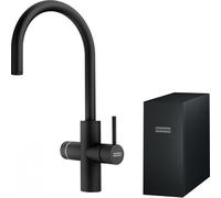 Franke Mythos Water Hub All In One mitigeur de cuisine avec filtre sur pied noir 160.0731.752