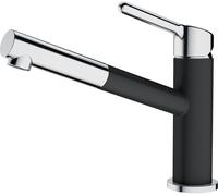 Franke Orbit mitigeur de cuisine sur pied chrome-noir 115.0623.057