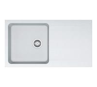 Franke Orion - Évier en tectonite OID 611, 94x51 cm, blanc 114.0288.541