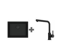 Franke - Pack évier + mitigeur noir 412628