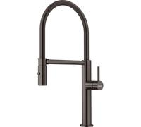 Franke Pescara Semi Pro - Mitigeur d’évier FC 4170.503 avec bras flexible et douchette, anthracite 115.0741.722