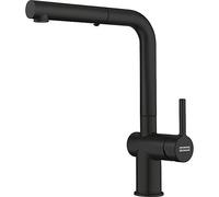 Franke Pescara Up&Down Up&Down, Haute pression, Black Matt, 360° Plage de pivotement, Commande latérale, 9l/min.