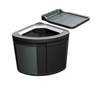 Franke Pivot 34 L 2 Nombre de paniers Noir, Gris