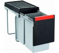 Franke POUBELLE CUBE 30 2 BACS 15/15L MANU Systemes de tri des déchets 134.0039.553