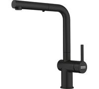FRANKE Robinet ACTIVE L avec douchette extractible en BLACK MATT / Robinet de cuisine / Mitigeur monocommande