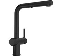 FRANKE Robinet ACTIVE L TWIST en BLACK-MATT avec douchette extractible / Robinet de cuisine / Mitigeur monocommande