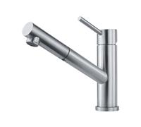 Franke Robinet de cuisine Orbit Pull-Out (115.0569.461) – douchette extractible double jet – inox