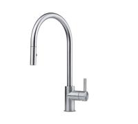 Franke - Mitigeur d'évier Eos Neo FC 0045.501 - Douchette extractible - Inox 115.0590.045