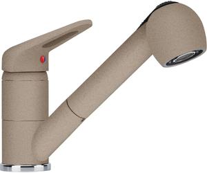 FRANKE Robinet NOVARA-PLUS en CASHMERE avec douchette extractible / Mitigeur monocommande