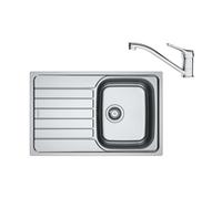 Franke - Set de cuisine N104, évier en inox SKN 611-78 et mitigeur FB 250.031, chrome 101.0731.385