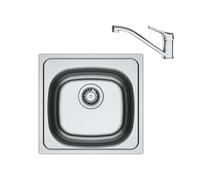 Franke - Set de cuisine N92, évier en inox SKN 610-37/44 et mitigeur FB 250.031, chrome 101.0731.200