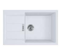 Franke Sirius 2.0 - Évier en Tectonique S2D 611-78 XL, 78x50 cm, blanc 143.0617.615