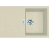 Franke Sirius 2.0 - Évier en tectonite S2D 611-78, 78x50 cm, beige 143.0670.896