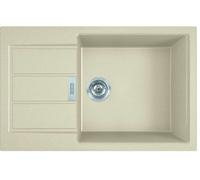 Franke Sirius 2.0 - Évier en tectonite S2D 611-78 XL, 78x50 cm, beige 143.0670.897