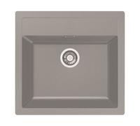 Franke Sirius évier tectonite 56x53 cm gris/graphite/onyx 114.0476.406