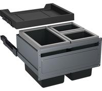 Franke Sorter FX poubelle 48 l noir-gris 121.0557.763
