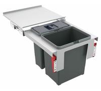 FRANKE Trieur de déchets 30 (12+18) litres GARBO 45-2 à partir d'une largeur d'armoire de 45 cm