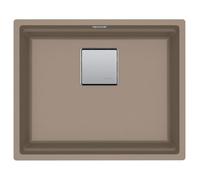 FRANKE Unterbauspüle Kubus KNG 110-52 / Fragranit DuraKleenPlus/Unterbau für Unterschrank ab 60 cm/Cashmere / 125.0512.505