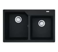 Franke Urban - Évier en fragranit UBG 611-78, 78x50 cm, onyx 114.0700.118