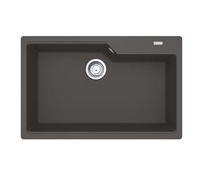 Franke Urban - Evier en fragranite UBG 610-78, 78x50 cm, gris ardoise 114.0713.990