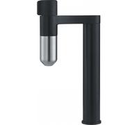 Franke Mitigeur de cuisine Vital S 120.0621.311 avec filtre sur pied, Noir/Inox