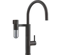 Franke - Vital Tap mitigeur d’évier avec filtration d’eau intégrée, noir mat/inox 120.0621.312