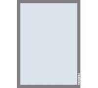 FRANKEN AR15132 FRANKEN Magnetrahmen selbstklebend PRO silber A3, 2 St.