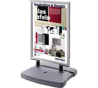 Franken bs1304 de Trottoir extérieur DIN A1, panneau d'information avec pied en plastique à remplir.