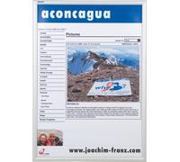 Franken BS1704 Schaukasten Wechselrahmen Outdoor - für A1, silber