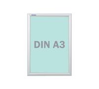 Cadre porte-affiches security, ininflammable, A3