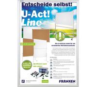 FRANKEN cadre d'affichage Security, ignifuge, DIN A1