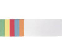 Franken Carte de modération rectangulaire 9,5 x 20,5 cm triée par couleur 300 pièces