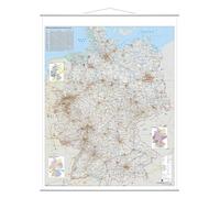 Franken Carte KA300D Carte routière Plastifié