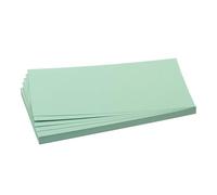 Franken Cartes rectangles/UMZ 1020 04 9,5 x 20,5 cm Jaune Pqt. 500 500 Stück vert clair