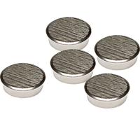 FRANKEN Chrom-Haftmagnet, Haftkraft: 21.000 g, Durchm. 30 mm