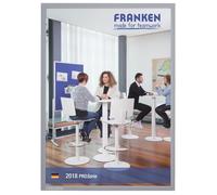 FRANKEN DOC HOLDER MAG DIN A4 5PCSGREY
