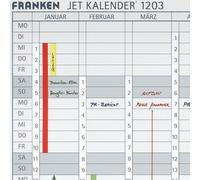 Franken DS1203A Datumsstreifen 191 x 695 mm weiß