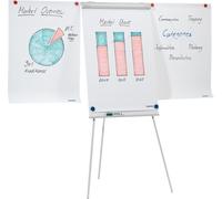 FRANKEN Flipchart "ECO Standard" 680 x 1.050 mm gris clair Tableau magnétique