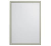 Franken Frame It Eco ITH4M/10 13 Lot de 10 porte-documents magnétiques Argenté Format A4