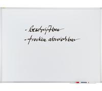 FRANKEN Franken Tableau blanc X-tra!Line Dimensions de la surface : 90 x 60 cm (l x h) Tableau non magnétique non plastifié blanc