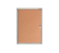 Franken fSKA1 présentoir x-tra line 1 x a4 avec portes battantes blanc 28 x 37 x 3,5 cm