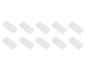 Franken HM2350 09 Aimants,10 pièces, 23 x 50 mm, blanc
