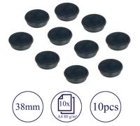 FRANKEN HM3810 - Aimants, 38 mm, noir, 10 pièces