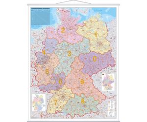 Franken KAM400 Kartentafel Deutschland, laminiert, beschreibbar, 97 x 137 cm