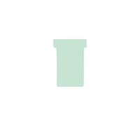 Franken Lot de 100 cartes T pour tableau noir - Taille 2 - Vert