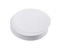 Franken Lot de 500 cartes de présentation Franken UMZ 14 04, cercle moyen, 140 mm, jaune 500 Stück weiß
