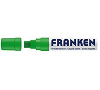 Franken Marqueur craie GmbH ZKM1504 (système de valve, pointe biseautée 5-15 mm), 1 pièce, jaune vif