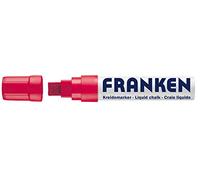 Franken Marqueur craie GmbH ZKM1507 (système de valve, pointe biseautée 5-15 mm), 1 pièce, rose
