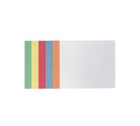 Franken MKS2299 Lot de 300 cartes de présentation autocollantes rectangulaires 20 x 14,9 cm