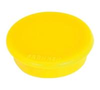 Franken Paquet De 10 Aimants Ronds Diam 24 Mm Jaune